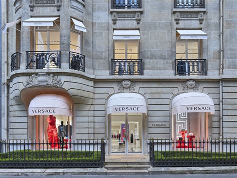 boutique versace sur paris|versace boutique locations.